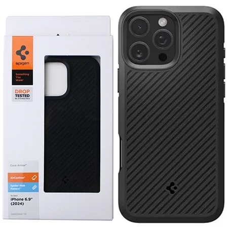 Case for Apple iPhone 16 Pro Max Spigen Core Armor - black