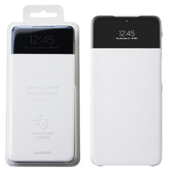 Samsung Galaxy A32 5G etui Smart S View Wallet Cover EF-EA326PWEGEE - białe