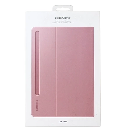 Samsung Galaxy Tab S7/ Tab S8 Book Cover - dirty pink/brown [OUTLET]