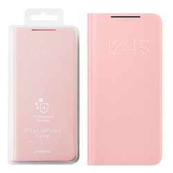 Samsung Galaxy S21 Plus 5G etui LED View Cover EF-NG996PPEGEE - różowy