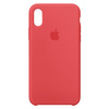 Apple iPhone X silicone case MRG12ZM/A - raspberry pink (Raspberry)