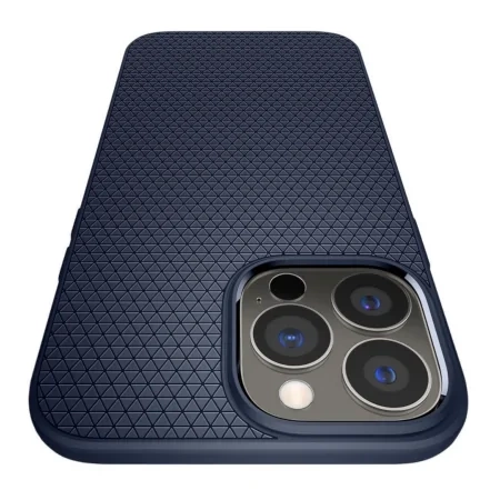 Spigen Liquid Air Silicone Case for Apple iPhone 13 Pro Max - Blue (Navy Blue)