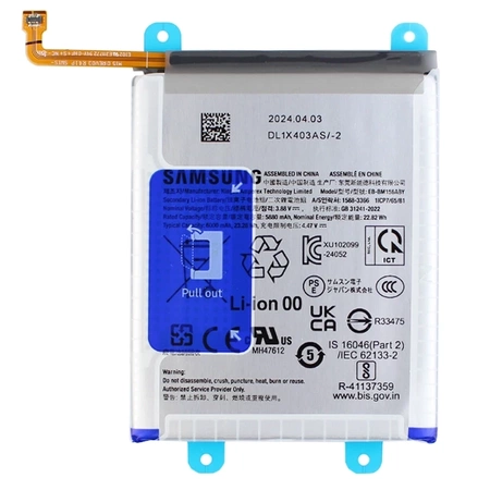 Genuine EB-BM156ABY battery for Samsung Galaxy M35 5G - 6000mAh