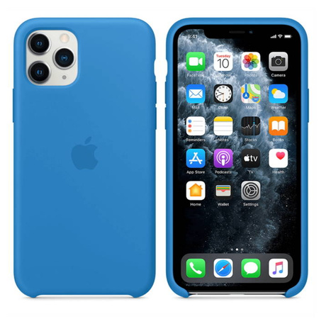 Apple iPhone 11 Pro silicone case MY1F2ZM/A- blue (Surf Blue)