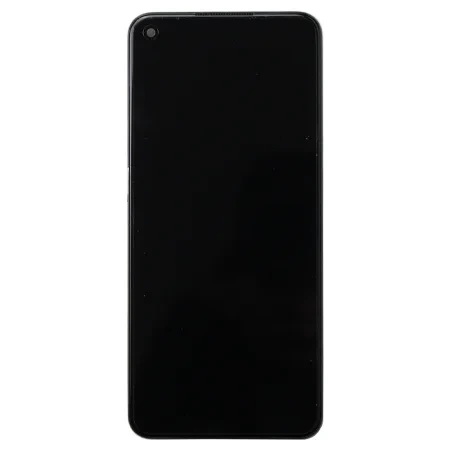 LCD display with bezel for Oppo A72 5G - black