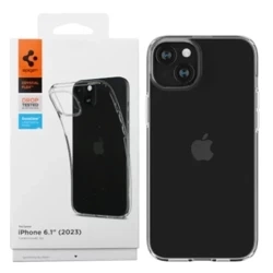 Spigen Crystal Flex silicone case for Apple iPhone 15 - transparent