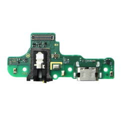 Samsung Galaxy A20S board with USB-C charging connector + headphone connector + microphone (M14 MOLEX)