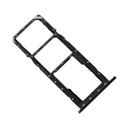 Szufladka kart SIM i karty pamięci micro-SD do Samsung Galaxy M11 oryginalna - czarna