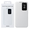 Samsung Galaxy S24 Smart View Wallet Phone Case - White (White)