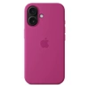 Apple iPhone 16 Silicone Case MagSafe - fuchsia (Fuchsia)