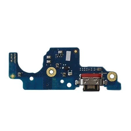 Board with USB-C charging connector and microphone for Motorola Moto G24 Power