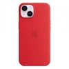 Apple iPhone 14 Silicone Case MagSafe - Red (Red)