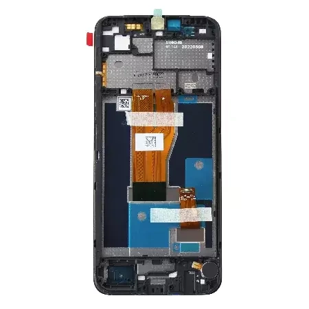 LCD display with frame for Realme C30/ Narzo 50i Prime