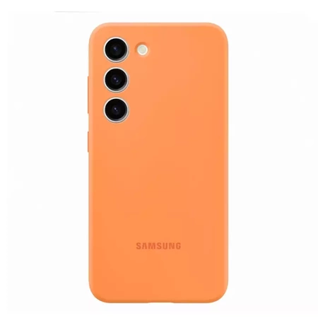 Samsung Silicone Case for Galaxy S23 - orange