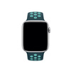 Apple Watch 1/ 2/ 3/ 4/ 5/ 6/ 7 Series 38/ 40/ 41mm Nike Sport Band MXQX2AM/A - Turquoise/Green (Midnight Turquoise/Aurora Green)