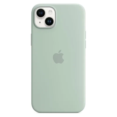 Apple iPhone 14 Plus Silicone Case MagSafe - Green (Succulent)