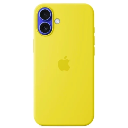 Apple iPhone 16 Plus Silicone Case MagSafe - Yellow (Star Fruit)