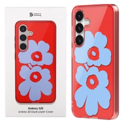 Samsung Galaxy S25 Unikko 3D Dual Layer Phone Case - red