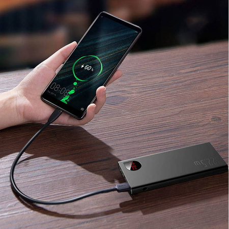 Baseus Adaman Metal powerbank PPAD000001 10000 mAh - black 22.5W