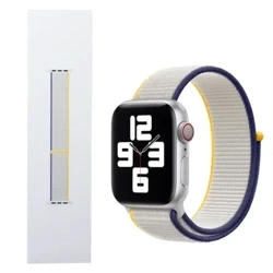 Apple Watch 42/ 44/ 45/ 49 Ultra Nike Sport Loop Strap - Gray (Sea Salt)