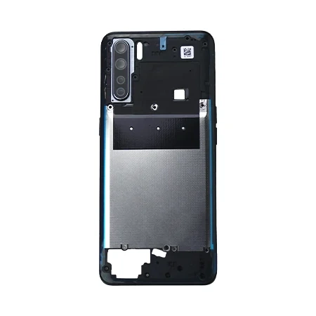 Body, side frame for Oppo A91 - black