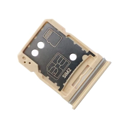 SIM card drawer for Realme 12 Plus 5G original - beige (Navigator Beige)