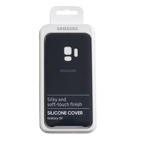 Etui silikonowe na telefon Samsung Galaxy S9 - czarne [OUTLET]