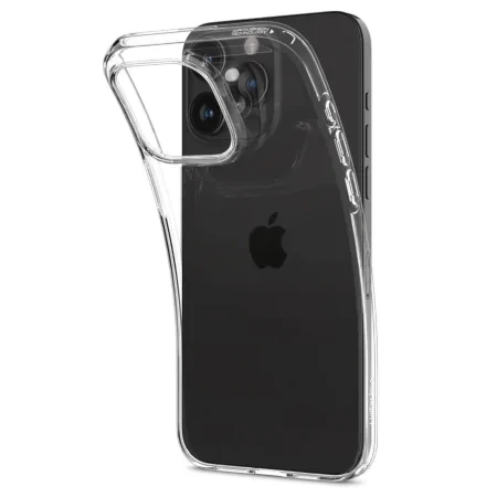 Spigen Crystal Flex silicone case for Apple iPhone 15 Pro - transparent 