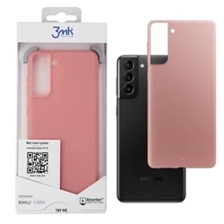 Samsung Galaxy S21 5G 3mk Matt Case phone case - pink (Lychee)