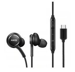 Samsung AKG headphones with remote control and microphone TYP-C EO-IC100BBE - black