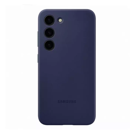 Samsung Silicone Case for Galaxy S23 - navy blue