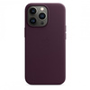 Apple iPhone 13 Pro Leather Case MagSafe MM1A3ZM/A - Dark Purple (Dark Cherry)