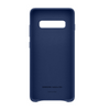 Samsung Galaxy S10 Plus Leather Cover phone case - navy blue (Blue Arctic)