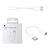 Apple headphone adapter from USB-C to 3.5 mm MU7E2ZM/A - white