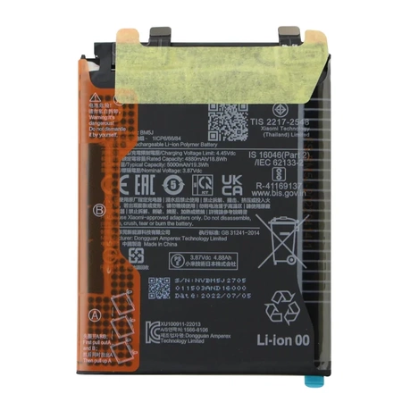 Original BM5J battery for Xiaomi 12T Pro - 5000 mAh