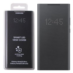 Etui na telefon Samsung Galaxy Note 20 Ultra Smart LED View Cover - czarne