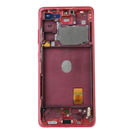 Samsung Galaxy S20 FE LCD display - red (Cloud Red)