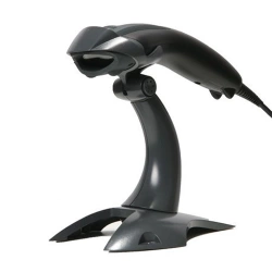Honeywell Voyager 1400G barcode reader with stand