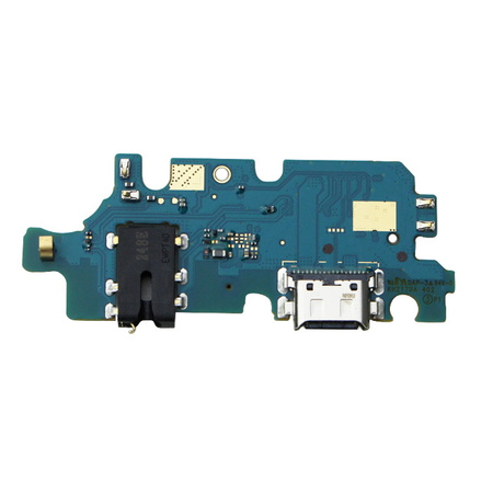 Samsung Galaxy M13 board with USB-C charging connector + headphone connector + microphone