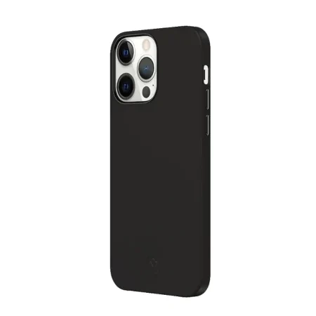 Case for Apple iPhone 13 Pro Max Valenta Vegan Leather - black