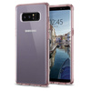 Samsung Galaxy Note 8 etui Spigen Ultra Hybrid 587CS22064 - transparentny z różową ramką