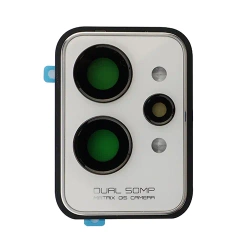Camera glass with frame Realme GT2 Pro original - white
