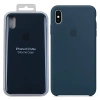 Silikonowe etui Apple iPhone XS Max Silicone Case - ciemnozielony (Pacific Green)