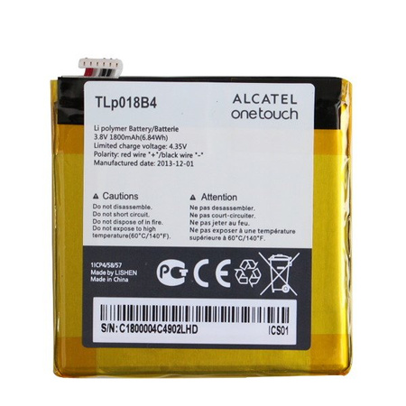 Alcatel One Touch Snap 7025 original battery TLp018B4 - 1800 mAh