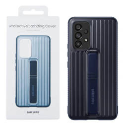 Etui Protective Standing Cover na telefon Samsung Galaxy A53 5G - granatowe