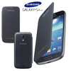 Samsung Galaxy S4 mini Flip Cover phone case - navy blue