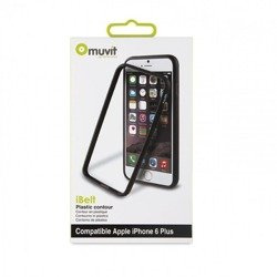 Apple iPhone 6 Plus/ 6s Plus protective frame Muvit iBelt MUBKC0812 - black