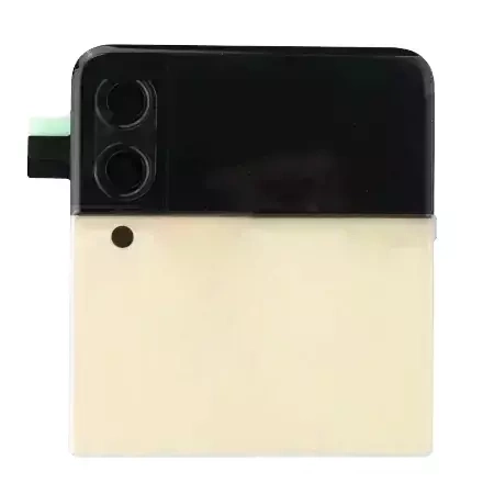 Battery flap with external display for Samsung Galaxy Z Flip3 - cream (Cream)