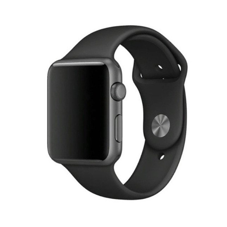 Pasek do Apple Watch 42/ 44/ 45/ 49 Ultra/ Ultra 2 Sport Band S/M M/L - czarny (Midnight)