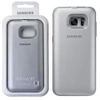 Induction case with battery for Samsung Galaxy S7 2700 mAh phone - silver